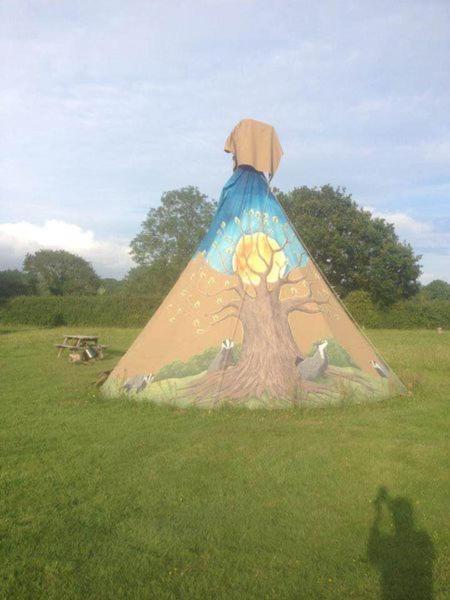 Big Sky Tipi Holidays Wartling 外观 照片